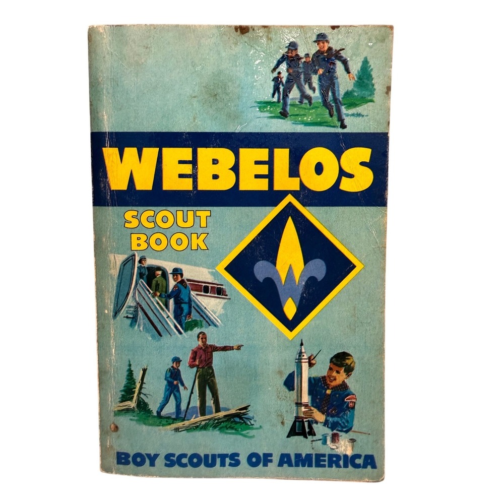Vintage Webelos Scout Book 1967 Printing Boy Scouts of America‎ BSA Handbook 60s